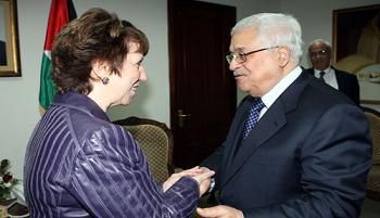 الرئيس يستقبل ممثلة السياسة العليا في الاتحاد الأوروبي