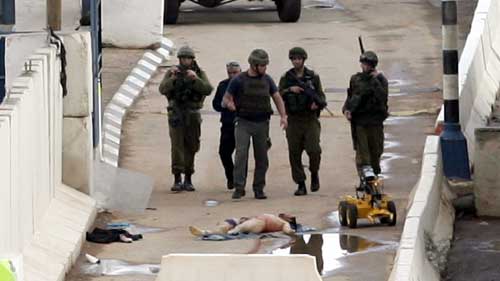 استشهاد شاب برصاص الاحتلال على حاجز الحمرا العسكري قرب طوباس