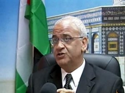 عريقات: حكومة إسرائيل ليست شريكا في عملية السلام