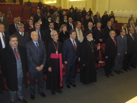 لقاء في الربوة عن "القضية الفلسطينية والسلام"