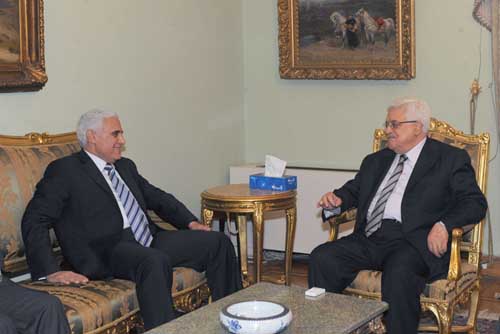 الرئيس يستقبل رئيس جهاز المخابرات المصرية