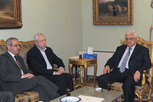 الرئيس يستقبل أمين عام الجبهة الديمقراطية