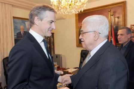 الرئيس يستقبل وزير الخارجية النرويجي