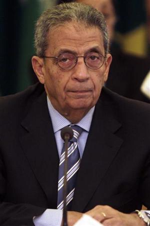 عمرو موسى: القضية الفلسطينية في مقدمة القضايا التي تهم مصر