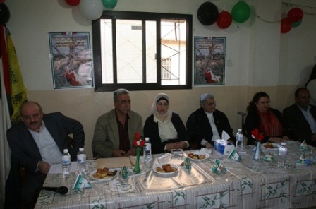 حفل تكريم للمرأة الفلسطينية في مخيم مارالياس
