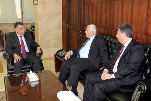 إبراهيم بحث مع وفد فلسطيني الوضع في عين الحلوة