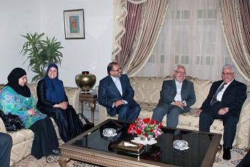 الرئيس يطلع الغنوشي على المخاطر المحدقة بالقدس