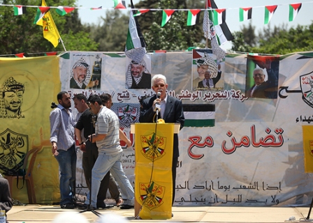 مهرجان مركزي برام الله تضامنا مع الأسرى