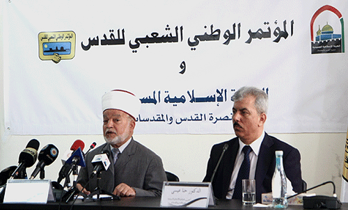المفتي يدعو العرب والمسلمين لعدم وضع عراقيل أمام زيارة القدس