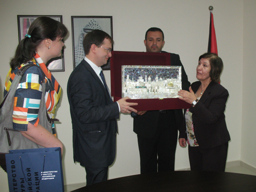 وزير الثقافة الروسي: سنصوت لبيت لحم على قائمة التراث العالمي