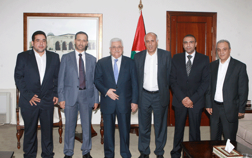 الرئيس يستقبل رئيس اتحاد الكرة الإماراتي