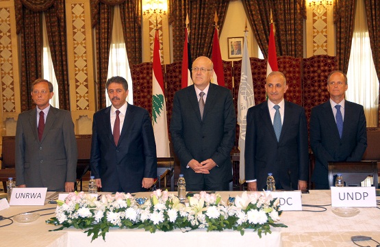 ميقاتي ترأس اجتماعا للجهات المانحة