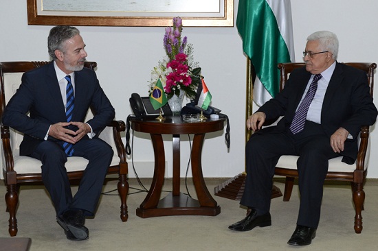 الرئيس يستقبل وزير الخارجية البرازيلي