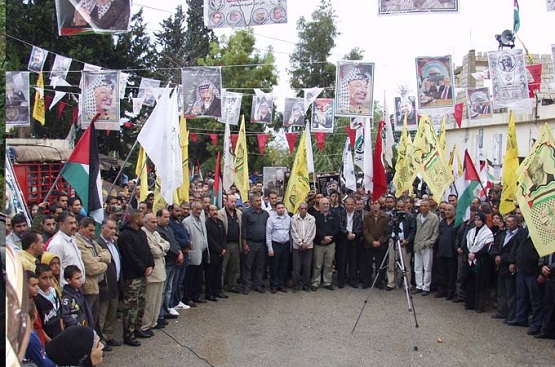 احياء ذكرى استشهاد الرئيس ابو عمار في مخيمات لبنان