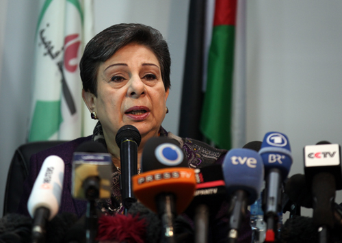 عشراوي: سنلجأ إلى المحاكم الدولية لمحاسبة إسرائيل إذا ما واصلت انتهاك القوانين الدولية