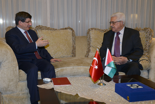 الرئيس يستقبل وزير الخارجية التركي