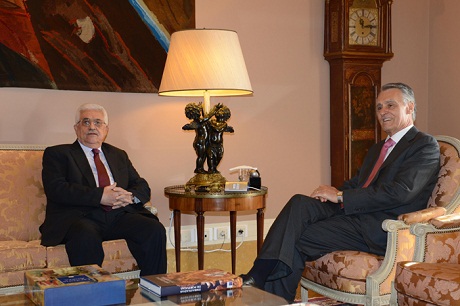 الرئيس يجتمع مع نظيره البرتغالي