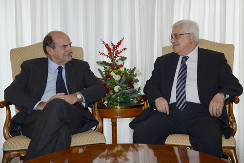 الرئيس يستقبل زعيم المعارضة الايطالية