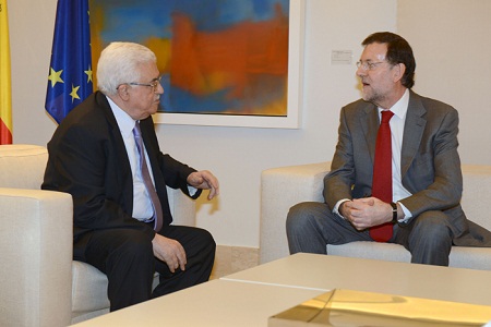 الرئيس يجتمع مع رئيس الوزراء الاسباني ويجري اتصالا مع ملك اسبانيا