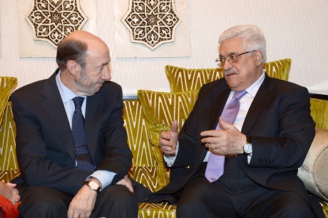 الرئيس يجتمع مع وزير الخارجية الاسباني وزعيم المعارضة الاسبانية