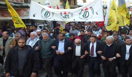 مخيمات جنوب لبنان تحتفل بانطلاقة الثورة الفلسطينية