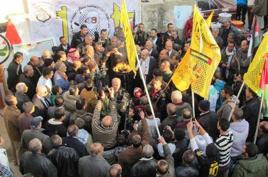 مخيمات البقاع تحيي الذكرى الـ48 لإنطلاقة حركة فتح