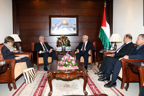 الرئيس يستقبل القنصل الايطالي لمناسبة انتهاء مهام عمله