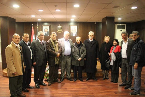 فتح تستقبل المهنئين في ذكرى انطلاقة الثورة الفلسطينية