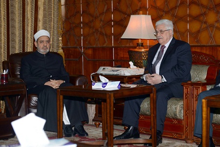 الرئيس يلتقي شيخ الأزهر