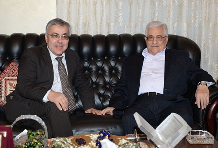 الرئيس يستقبل في عمان المبعوث الروسي لعملية السلام