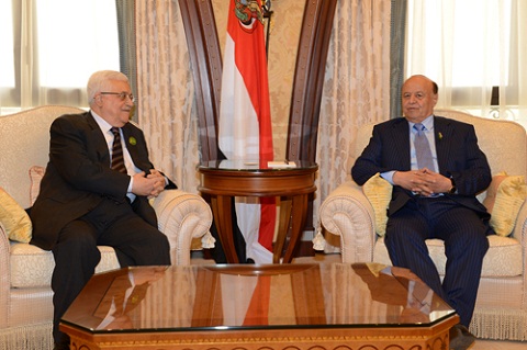 الرئيس يجتمع بالرياض مع نظيره اليمني