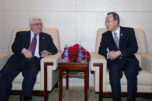 الرئيس يجتمع مع أمين عام الأمم المتحدة