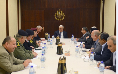 الرئيس عباس يترأس اجتماعا لقادة الأجهزة الأمنية