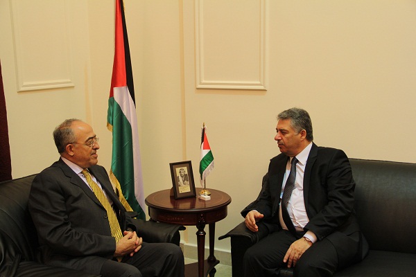 السفير اشرف دبور يستقبل السفير التونسي في لبنان