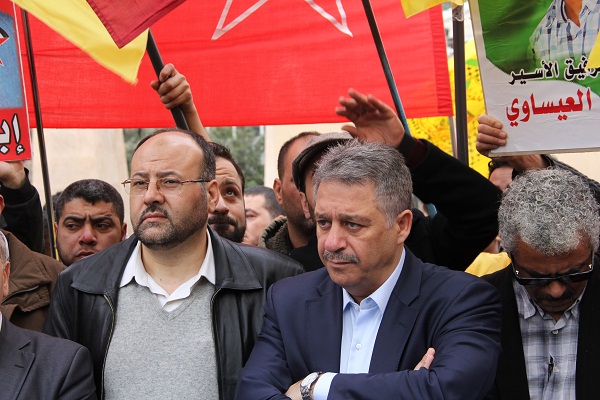 يوم غضب فلسطيني تضامناً مع الاسرى امام الاسكوا في بيروت