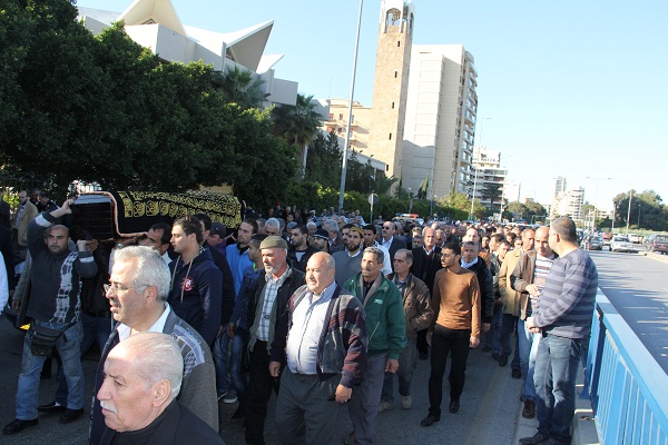 تشييع والدة السفير اشرف دبور في بيروت