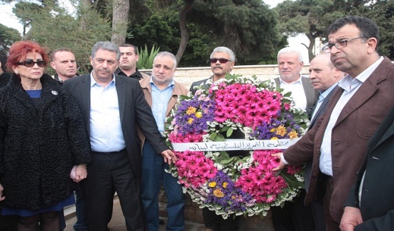 سفارة فلسطين ومنظمة التحرير وحركة "فتح" يحيون الذكرى الرابعة لاستشهاد كمال مدحت ورفاقه