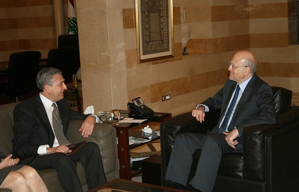 ميقاتي عرض مع غراندي اوضاع اللاجئين الفلسطينيين