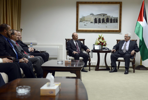 الرئيس يستقبل وفد أبناء الجالية الفلسطينية في شيكاغو