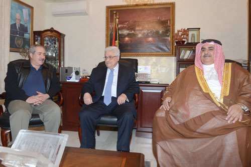 الرئيس يستقبل وزيري خارجية الأردن والبحرين