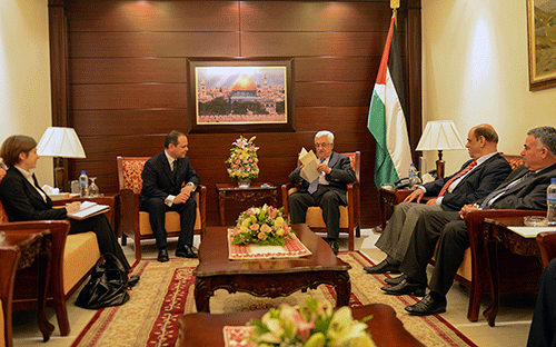 الرئيس يستقبل القنصل العام الإيطالي