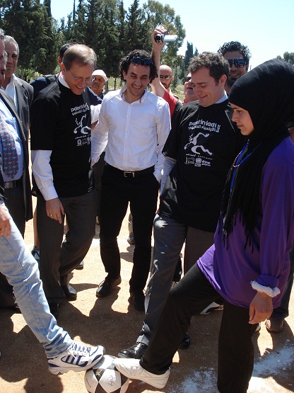 افتتاح الاولومبياد الفلسطيني الخامس في لبنان