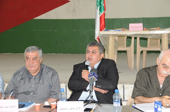 لقاء للشباب الفلسطيني في مخيم البداوي