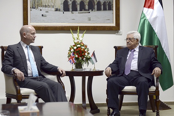 الرئيس يطلع وزير الخارجية البريطاني على مستجدات العملية السلمية