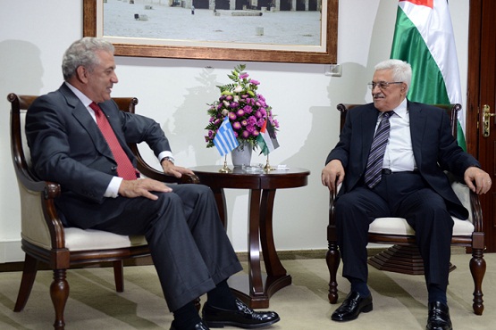 الرئيس يستقبل وزير الخارجية اليوناني