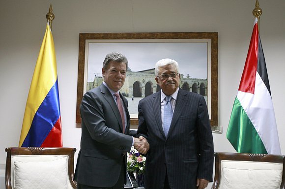 الرئيس يستقبل نظيره الكولومبي