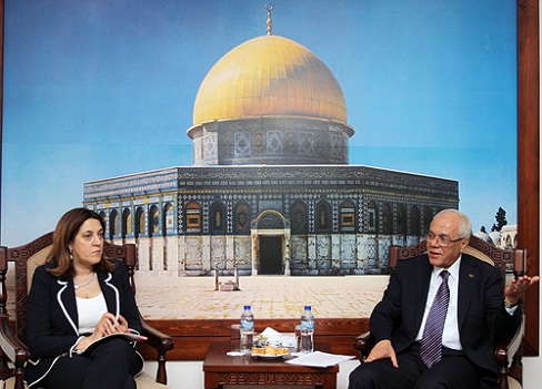 أمين عام الرئاسة يستقبل رئيسة إقليم أومبريا الإيطالية