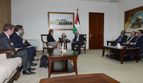 الرئيس يستقبل نائبة وزير الخارجية الألماني