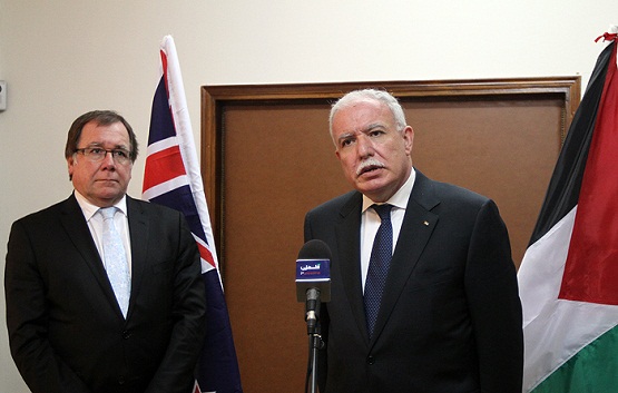 وزير الخارجية يستقبل نظيره النيوزيلندي