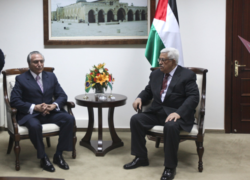 الرئيس يستقبل نائب رئيسة البرازيل